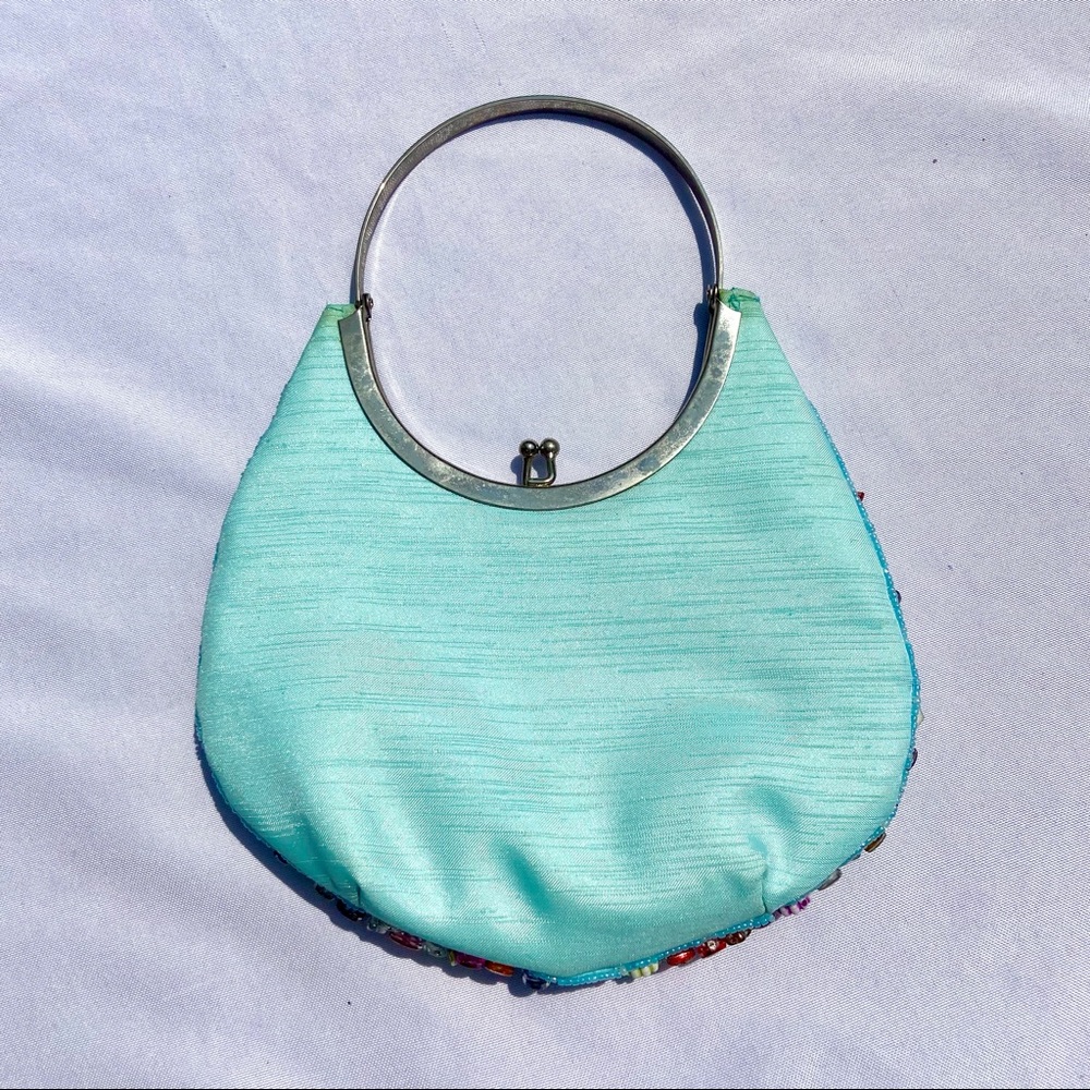 Y2K Round Beaded Purse - Picture 2 of 7